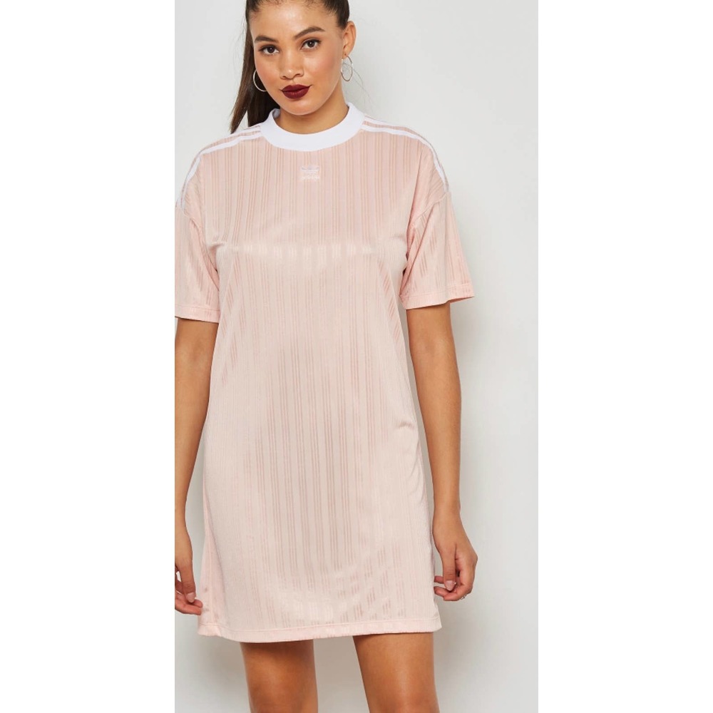 Adidas Originals Pink Trefoil Dress Size Large